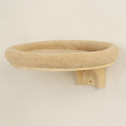 arbre chat mural plateforme coussin moelleux