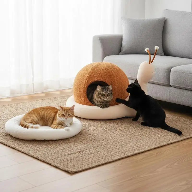 Chat panier | Escargot Douillet