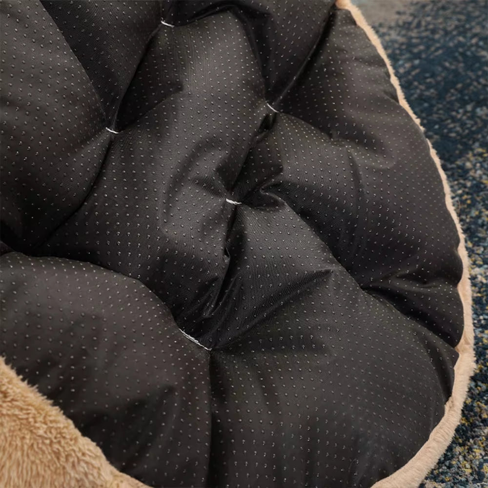 coussin pour chat gros plan du dessous textile antiderapant