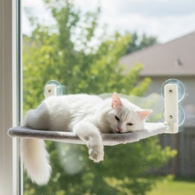 hamac pour chat fenetre doux et confortable
