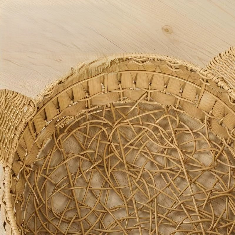 Panier chat osier | Artisanal Lavable