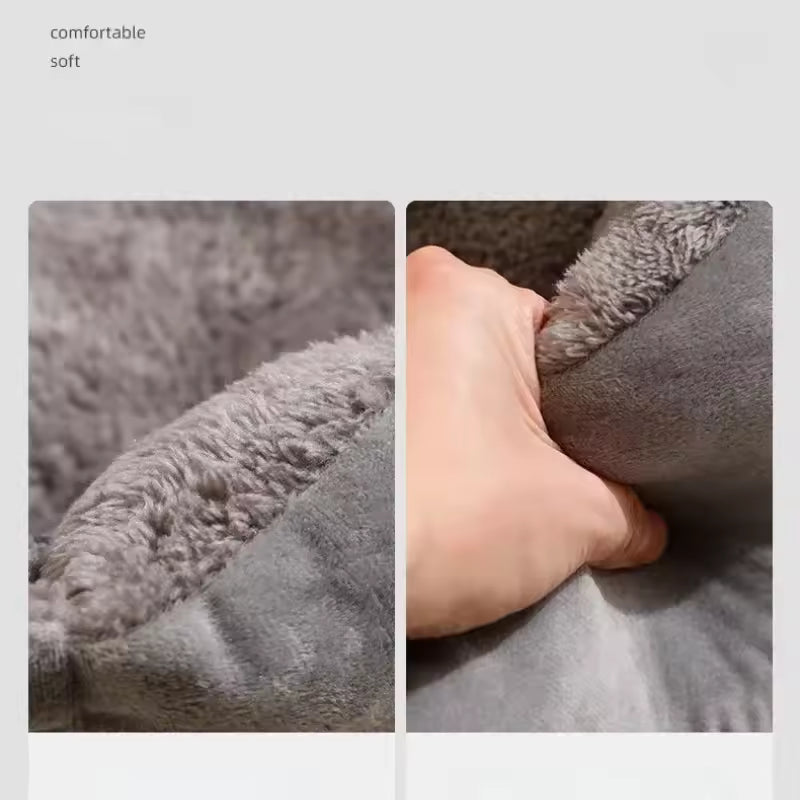 panier chat touche main moelleux