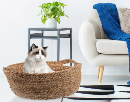 panier osier pour chat | Panier campagne
