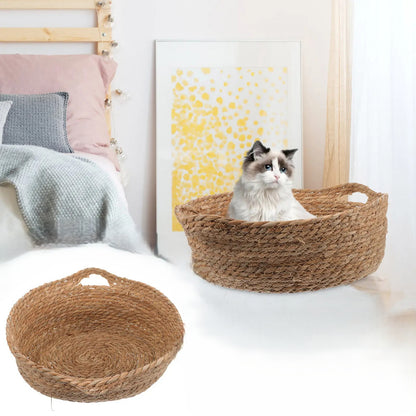 panier osier pour chat | Panier campagne